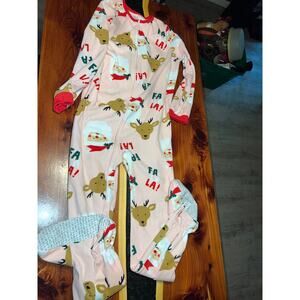 Big girls Carters 10a night gown footed pajamas